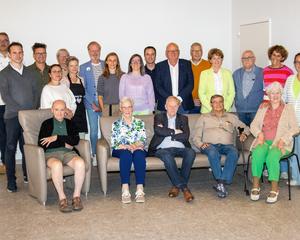 Groepsfoto Bezoek Parlementsleden 23-05-2025