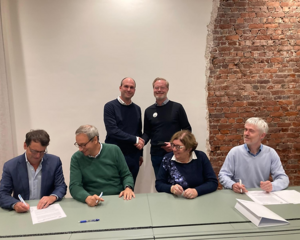 fusie - ondertekenaars van de intentieverklaring