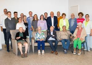 Groepsfoto Bezoek Parlementsleden 23-05-2025