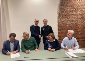 fusie - ondertekenaars van de intentieverklaring