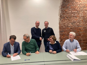 fusie - ondertekenaars van de intentieverklaring